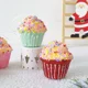 thumbnail image 3 of 1 caja de bolas de helado con forma de donut y macarrones navideños, adornos colgantes para árbol de Navidad, decoración navideña para fiestas en casa 2024, 3 of 5