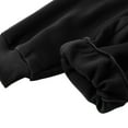 thumbnail image 4 of CPNG Teens Kids Girls Sweatsuit 2 Piece Set Half Zip Sweatsuits Pullover Sweatshirts and Jogger Sweatpants Sweat Set(Black,7-8 Years), 4 of 8