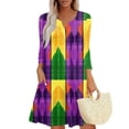 thumbnail image 2 of CIENVNSTG Women's Fashion A-Line Summer Dress Casual Flowy Dress for Everyday Wear, 2 of 4
