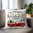 thumbnail image 5 of Christmas Throw Pillow Covers 18x18 Inch - Holiday Decor Printed Cushion Covers for Sofa/Bedroom, 5 of 5