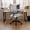 grey, variant on ZHICHUN Mid Back Ergonomic Office Gaming Chair Lumbar Support Rocking Mode Height Adjustable Fixed Armrest