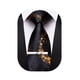 thumbnail image 1 of Corbata Barry.Wang Negra Dorada Floral 150 cm con Clip, 1 of 9