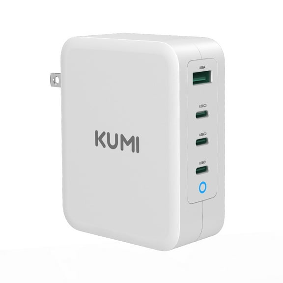 KUMI Quick Change Plug GaN 130W Max for iOS and Android devices