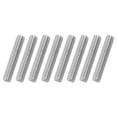 thumbnail image 1 of Uxcell 8Pack M6x30mm 316 Stainless Steel Fully All Threaded Rod Studs, 1mm Pitch, 1 of 6