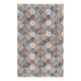 thumbnail image 2 of Unique Loom Eco Trellis Collection Area Rug - Osage (4' x 6' Rectangle Multi/Blue), 2 of 6