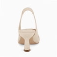 thumbnail image 4 of Women Sling Back Kitten Heels Low Dress Shoes Slingback Pumps Pointed Closed Toe Comfortable Party Office Sandals, 4 of 4