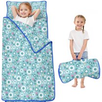 Pioneer Flower Floral Print Pattern Toddler Nap Mats for Kids Preschool,Sleeping Mat Bag or Kids,Toddler Sleeping Bag,Toddler Nap Mat or Daycare