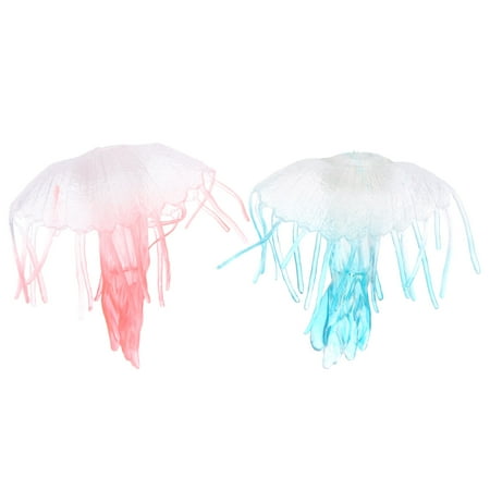 

NUOLUX 2Pcs Simulation Jellyfish Model Creative Marine Animals Model Child Cognitive Toy