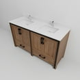 thumbnail image 6 of Ziva 60 in W Rustic Barnwood Double Bath Vanity, Cultured Marble Top and 22 in Mirrors, 6 of 8