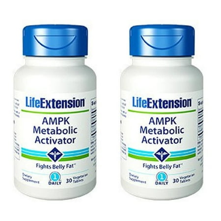 Life Extension AMPK Activator 30 Vegetarian Tablets (Pack of (The Best Ampk Activator)