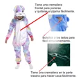 thumbnail image 3 of Conjunto De Pijama De Una Pieza Morado Con Conejito Rascal, 3 of 7