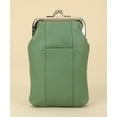 thumbnail image 5 of Leather Cigarette Case Pack Holder Regular or 100's Lighter Pocket, Soft Green, 5 of 7