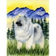 thumbnail image 1 of Carolines Treasures SS8323GF Keeshond Flag - Garden Size, 1 of 3