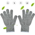 thumbnail image 4 of Prueba 1 Par De Guantes De Seguridad De Cocina A Prueba De Cuchillos Resistentes A Cortes Y Anticortes De 5 Niveles S 20 Cm, 4 of 7