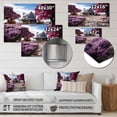 thumbnail image 4 of Designart "Pink Farmhouse Homestead euphony I" Landscapes Metal Wall Art Prints, 4 of 5