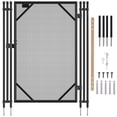 thumbnail image 6 of KFFKFF Swimming Pool Gate, Dimensions 4 x 2.5 Ft, Simple Self-Installation Submerged Pool Entry, Pool Gate Kit Including Stainless Steel Fastener, Detachable Safety Barrier for Children & Pets, 6 of 9