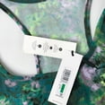 thumbnail image 5 of Calvin Klein Womens Performance Printed Racerback Cropped Tank Top,Ice Leopard Bonsai,Large, 5 of 6