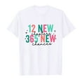 thumbnail image 4 of FAOWME T-Shirts For Teen Kids Girls Child Short Sleeve City Name Prints Tshirts Girls Tops White 1-2 Years, 4 of 4