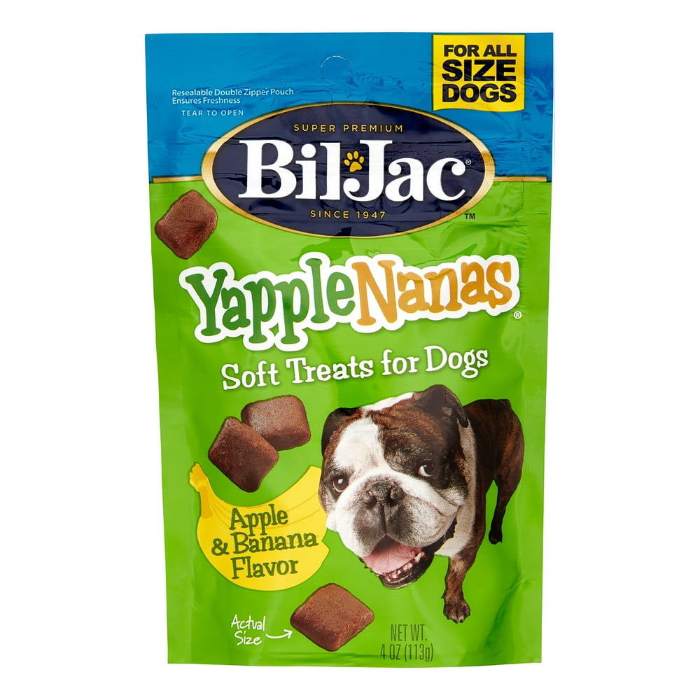 BilJac YappleNanas Dog Treats 4 oz