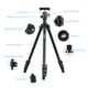 thumbnail image 3 of Trípode Andoer Q160H Trípode de cámara portátil de montaje horizontal Trípode de viaje profesional con cabezal panorámico de 360 grados Soporte para teléfono Control remoto para cámaras DSLR Smartphon Andoer Trípode, 3 of 7