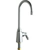 Chicago Faucets 350-Vpaab Commercial Grade Single Hole Kitchen Faucet - Chrome