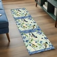 thumbnail image 3 of Runner Rugs 2x6 Ft, Vintage Floral Birds Non Slip Area Rugs for Kitchen Bedroom Entryway, Summer Botanical Retro Washable Carpet Runner Rug Floor Mats for Bedroom Home Decor, 3 of 9