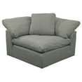 thumbnail image 2 of L-Shaped Sectional Sofa Modular Couch Deep Seating Performance Fabric Gray, 2 of 8