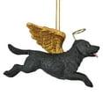 thumbnail image 2 of Design Toscano Honor The Pooch: Black Lab Holiday Dog Angel Ornament, 2 of 5