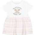 thumbnail image 3 of Inktastic Cute Elephant My Great Grandma Loves Me Girls Baby Dress, 3 of 5