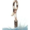 thumbnail image 2 of CC Fox Faux Fur Cell Phone Purse Key Chain, Baby Blue, 2 of 3