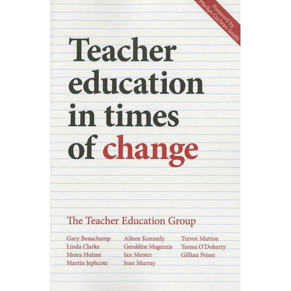Teacher Education in Times of Change (Paperback)