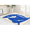 thumbnail image 4 of Reproduction Rug, Modern Rug, Henri Matisse Blue Nude Rugs, Gift For Her Rug, Dining Room Rug, Blue Nude Woman Rug, Runner Rug, Nursery Rug, 1.7'x2.3' - 50x70 cm, 4 of 8