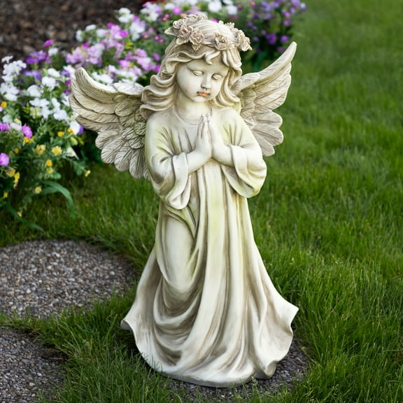 Northlight 27" Praying Angel Standing Outdoor Garden Statue