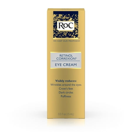 RoC Retinol Correxion Anti-Aging Eye Cream Treatment,.5 fl. (Best Under Eye Cream For Dark Circles And Puffiness)