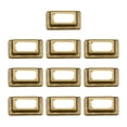 thumbnail image 1 of 1:6 modelo DIY etiqueta accesorios juguetes, sa de estar baño cocina muebles Micro paisaje, adornos en miniatura suministros de paisaje Bronce Hugo Etiqueta de casa de muñecas DIY, 1 of 6