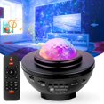 thumbnail image 1 of LED Star Projector Galaxy Light Bluetooth Night Light 21 Lighting Modes Adjustable Brightness Suitable for Party Bedroom Gift, 1 of 5
