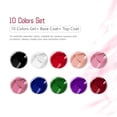 thumbnail image 2 of Kit de esmaltes de uñas en gel JODSONE de 32 colores con luz UV, juego de 35 piezas, 2 of 8