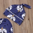 thumbnail image 3 of Gupgi Newborn Infant Baby Cartoon Animal Zipper Swaddle Wrap Blanket + Hat, 3 of 7