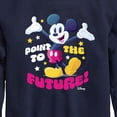 thumbnail image 3 of Disney - Mickey Point To The Future - Youth Crewneck Fleece Sweatshirt, 3 of 5