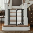 thumbnail image 3 of Unipaws Acrylic  Clear Dog Gate for Doorway Stairs Wide Openings, 3 of 7