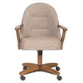 thumbnail image 6 of Home Office Chair, Caster Chair with Arms, Single Chair, 6 of 6