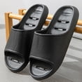 thumbnail image 5 of Mfakffe Shower Shoes Open Toe Non Slip Slides Soft Hollow Drain Slip on Sandals Lightweight House Slippers, 5 of 5