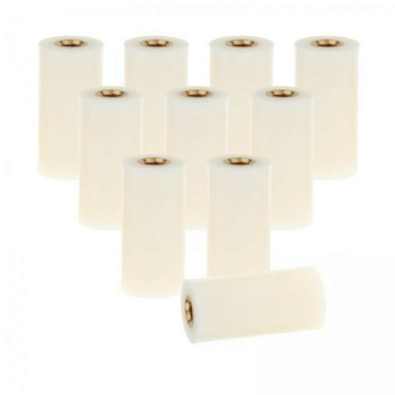 amleso 5x10PCS Billiard Cue Sticks Ferrules, Billiards Sticks Pool Cue Ferrules Tubes Repair Accessories