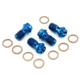 thumbnail image 3 of Titanium Single Banjo Bolt Rear Brake Master Cylinder (1.25mm) Race Spec Pack x4, 3 of 6