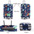 thumbnail image 2 of Luggage Cover Washable Suitcase Cover Anti-scratch Suitcase Protector Fits 18-32 Inch Luggagel, 2 of 5