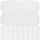 thumbnail image 1 of GOOHOCHY 100 hojas de papel desechable para freidora de aire, rectangular, perforado, para hornear, 1 of 8