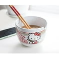 thumbnail image 6 of Hello Kitty Cup Noodle Japanese Dinnerware Set | 20-Ounce Ramen Bowl, Chopsticks, 6 of 7