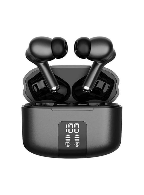 Bluetooth 5.3 TWS Earbud, Wireless ANC Earphones with 35H Deep Bass Noise Cancelling, IPX7 Waterproof Ear Buds for  iPhone, Samsung, Google, LG, etc