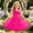 hwj# Hot Pink570, variant on Venzia Kids Girls Party Dress Sleeveless Solid Color Off Shoulder Ruffles Spaghetti Strap Ribbed Patchwork Mesh Pleated 3D Butterflies High Waist Dresses Flowy Birthday Wedding Gowns,Green,4-5 Years