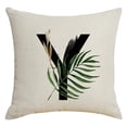 thumbnail image 2 of Home Decor Alphabet Decorative Pillow Covers 18x18 Inch Pink Letter A Pillow Covers Floral Throw Pillow Covers Soft White Velvet Square Cushion Covers Pillow Cases Home Sofa Couch Cushion Cas, 2 of 6